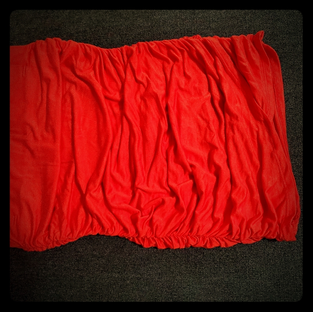 Red skirt